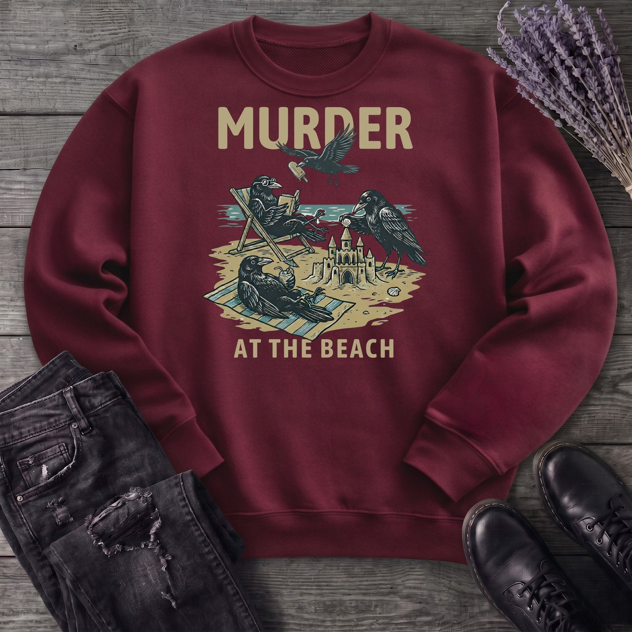 Murder At The Beach Sweatshirt