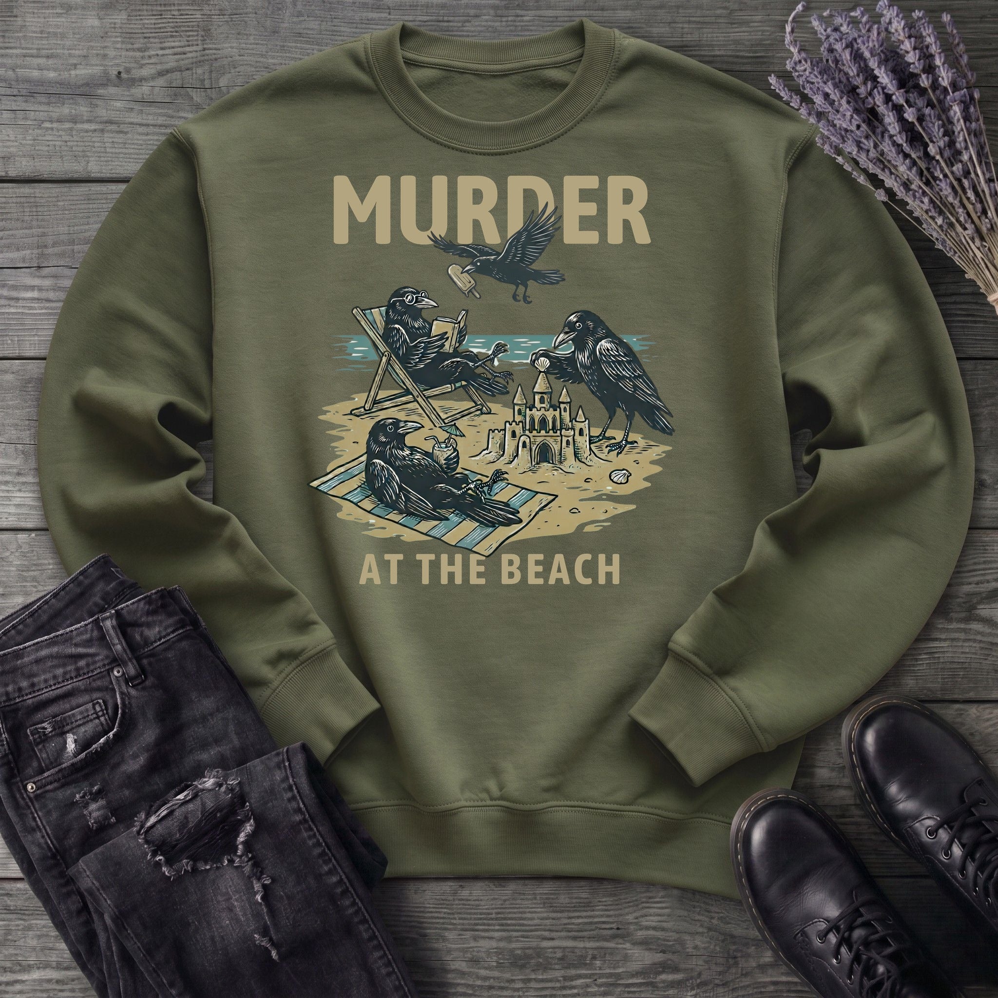 Murder At The Beach Sweatshirt