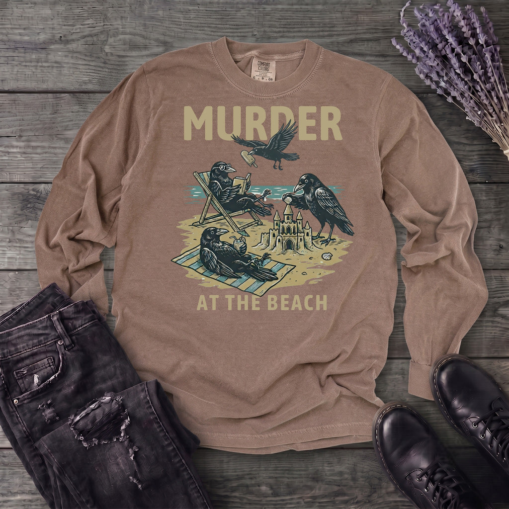 Murder At The Beach Long Sleeve T-Shirt