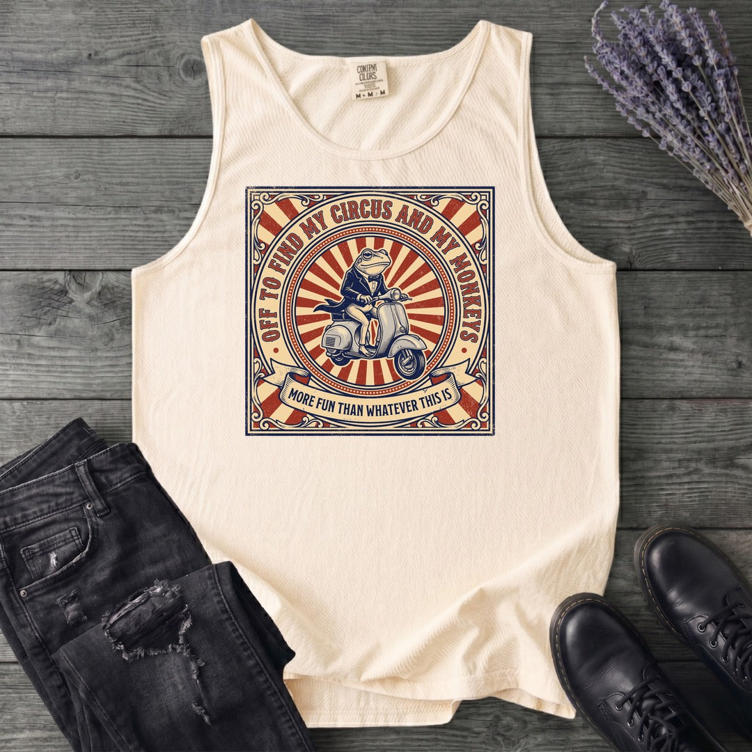 Find My Circus and Monkeys Tank Top