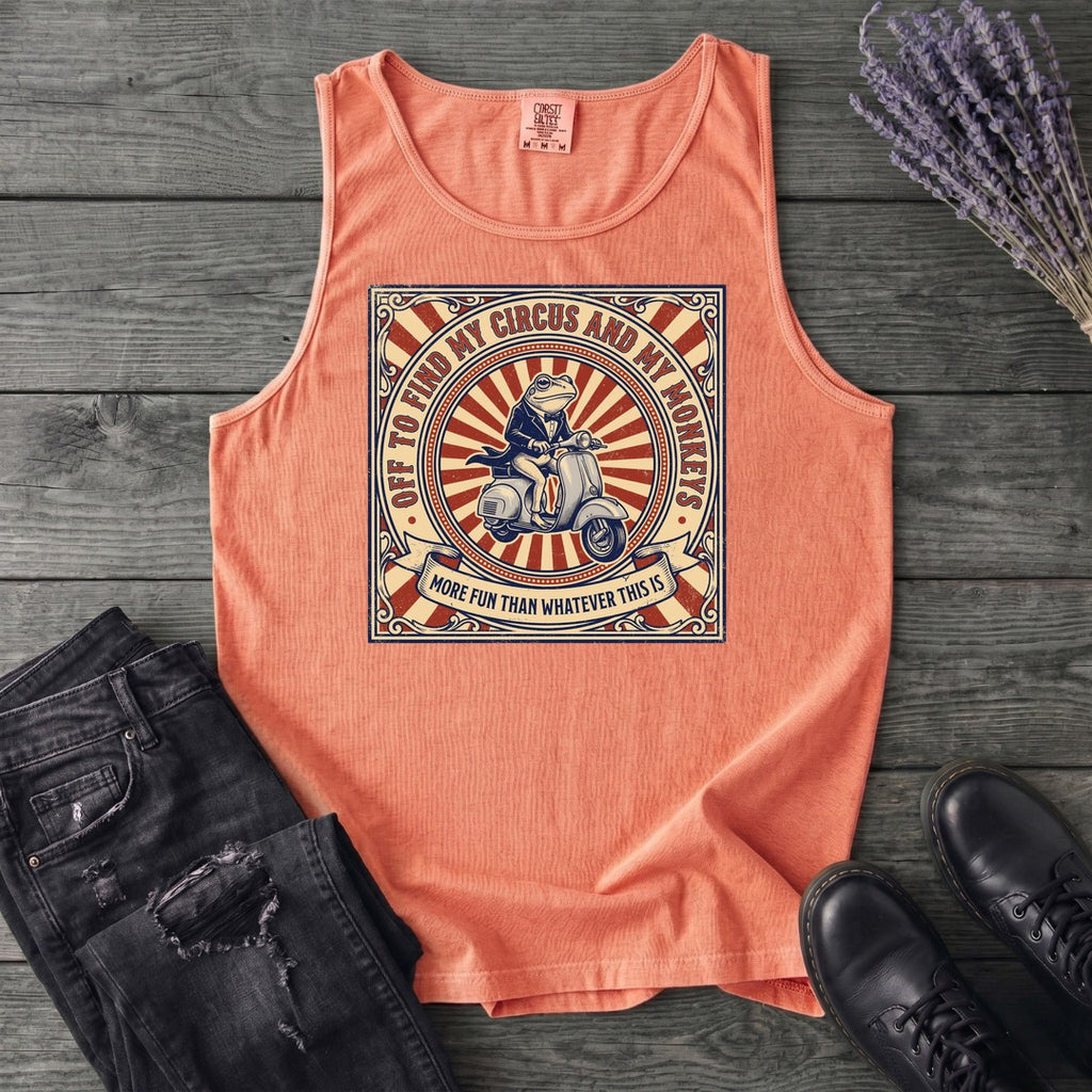 Find My Circus and Monkeys Tank Top