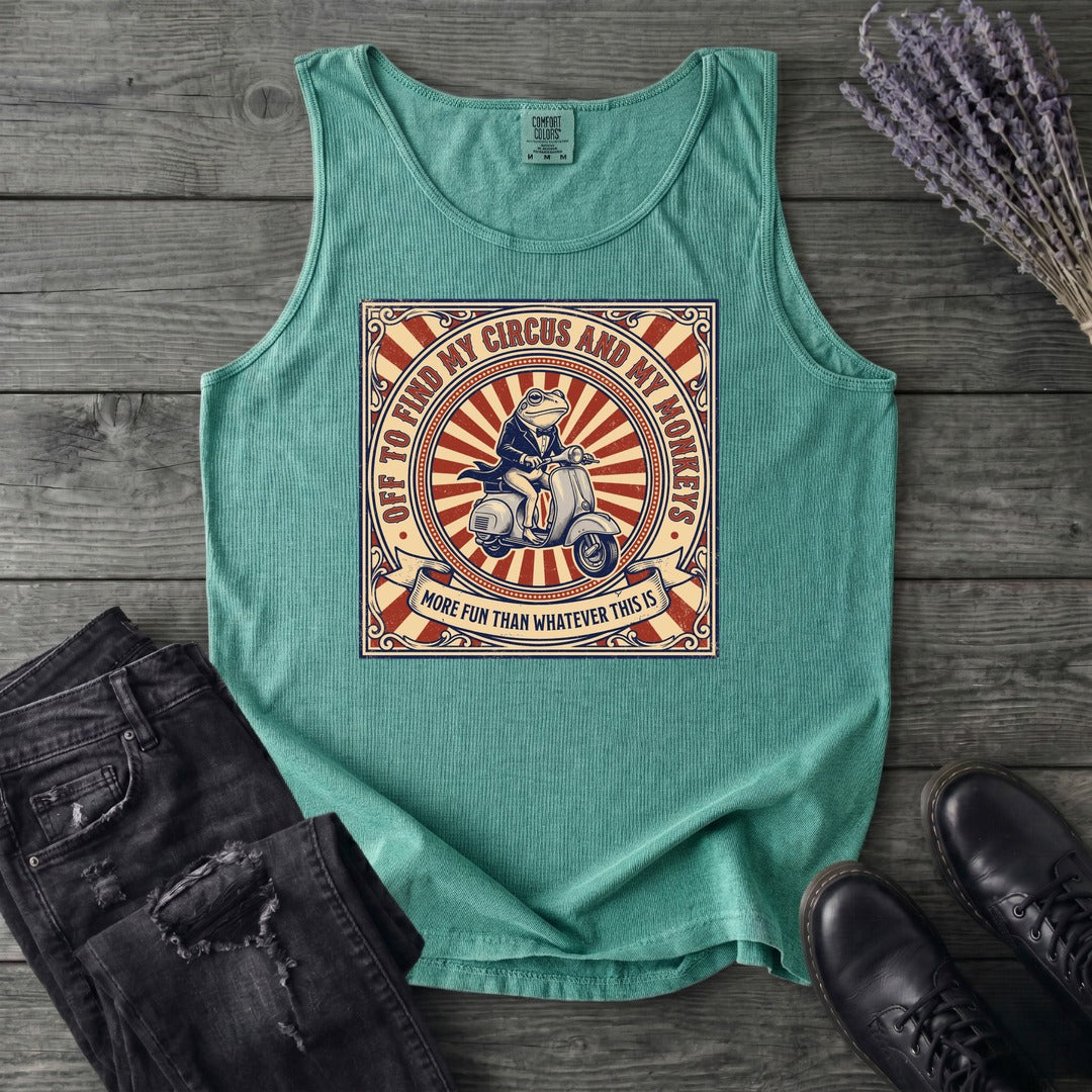 Find My Circus and Monkeys Tank Top