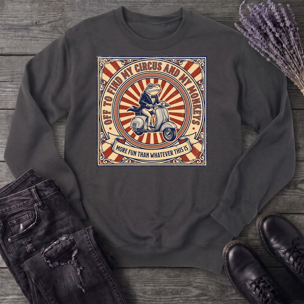 Find My Circus and Monkeys Sweatshirt