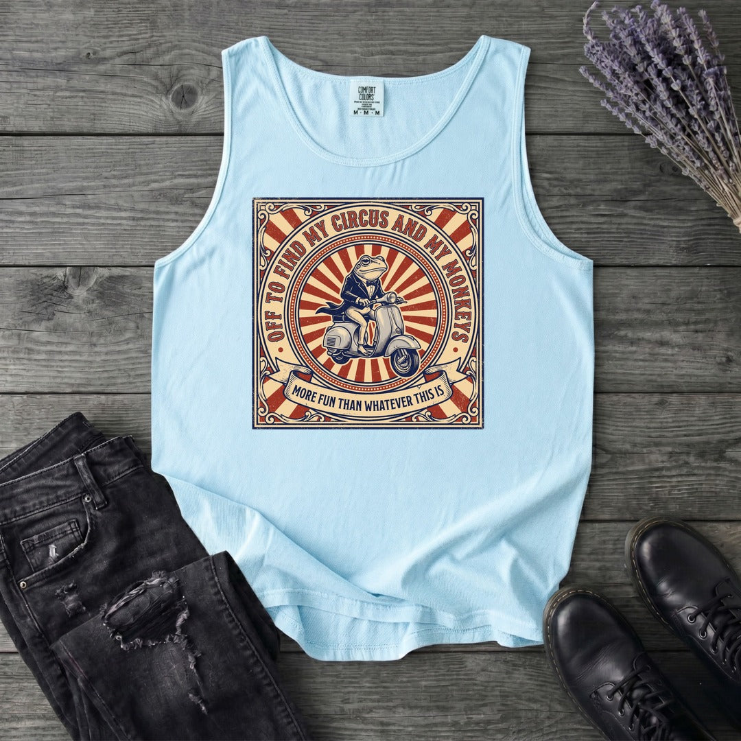 Find My Circus and Monkeys Tank Top