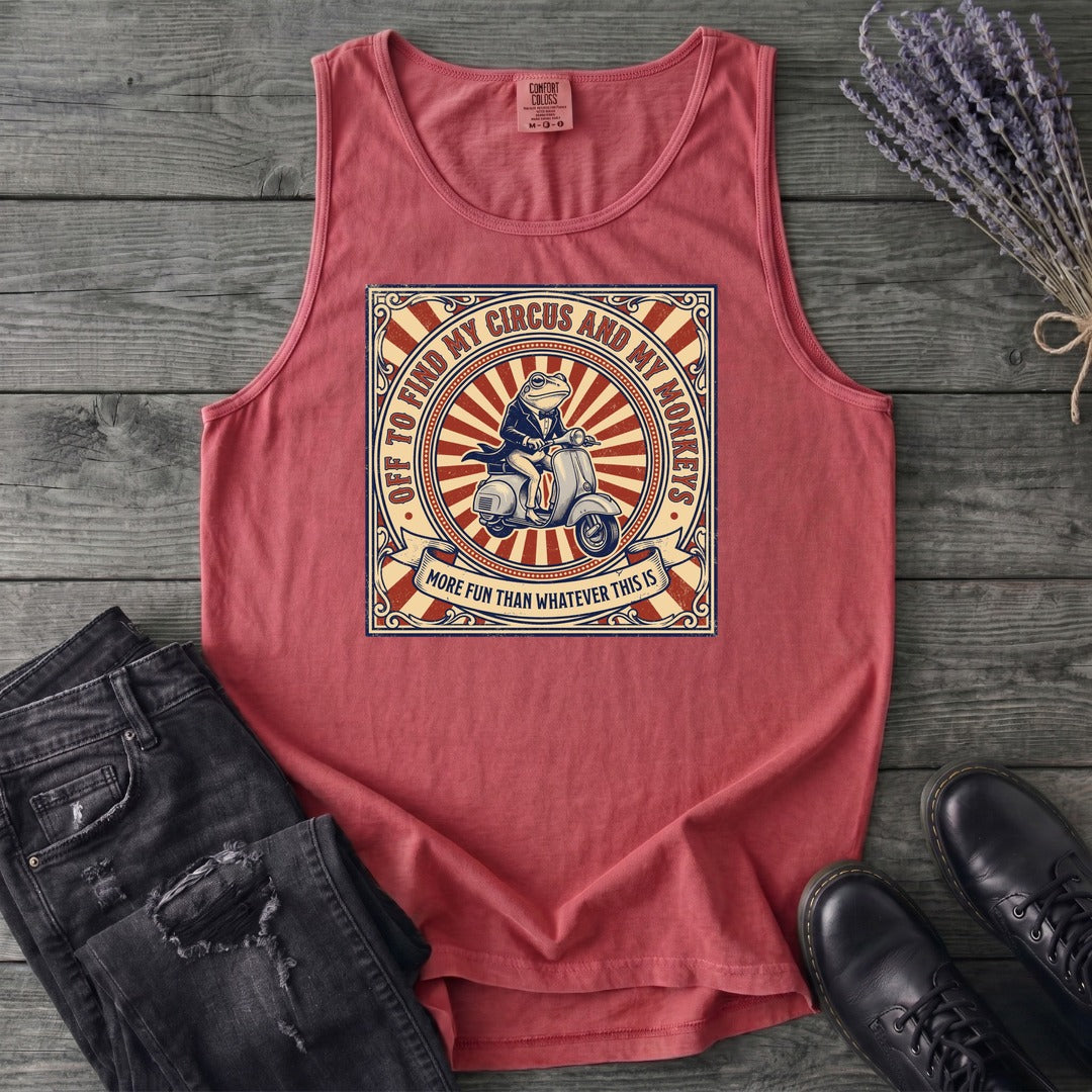 Find My Circus and Monkeys Tank Top