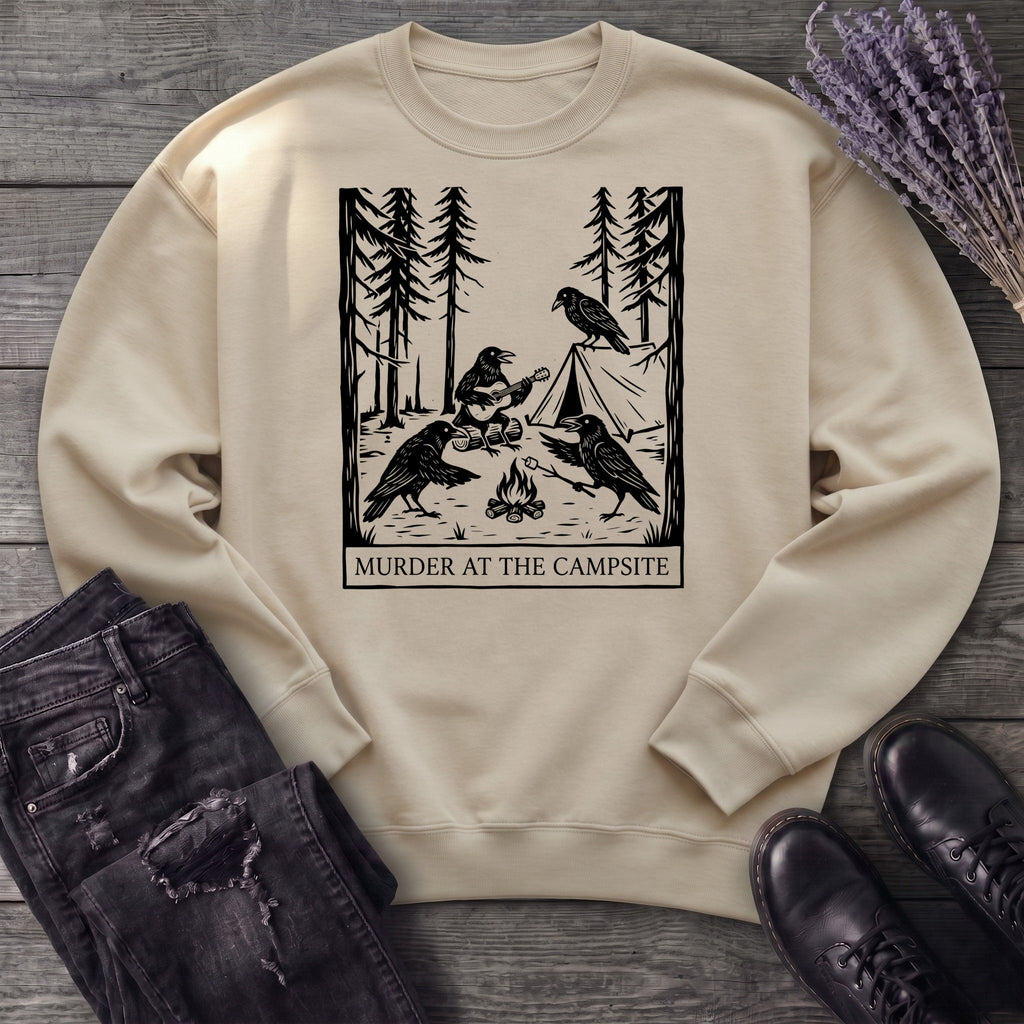 Murder At The Campsite Sweatshirt