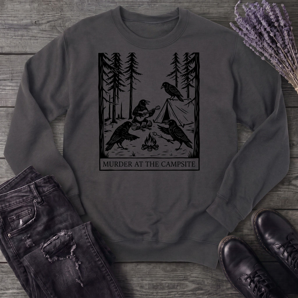 Murder At The Campsite Sweatshirt