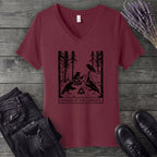 Murder At The Campsite V-Neck T-Shirt