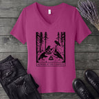 Murder At The Campsite V-Neck T-Shirt