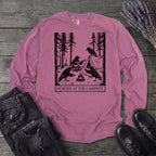 Murder At The Campsite Long Sleeve T-Shirt