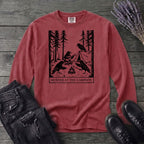 Murder At The Campsite Long Sleeve T-Shirt