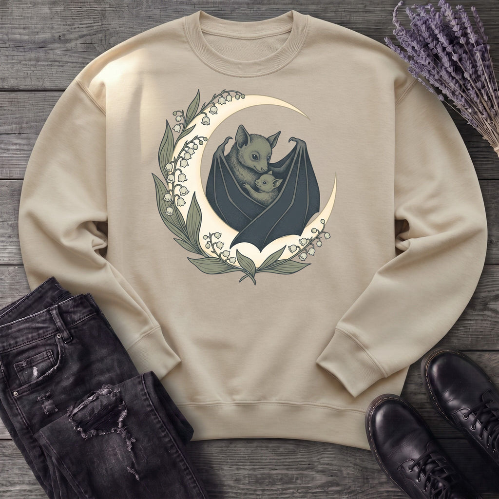 mom and baby bat Sweatshirt