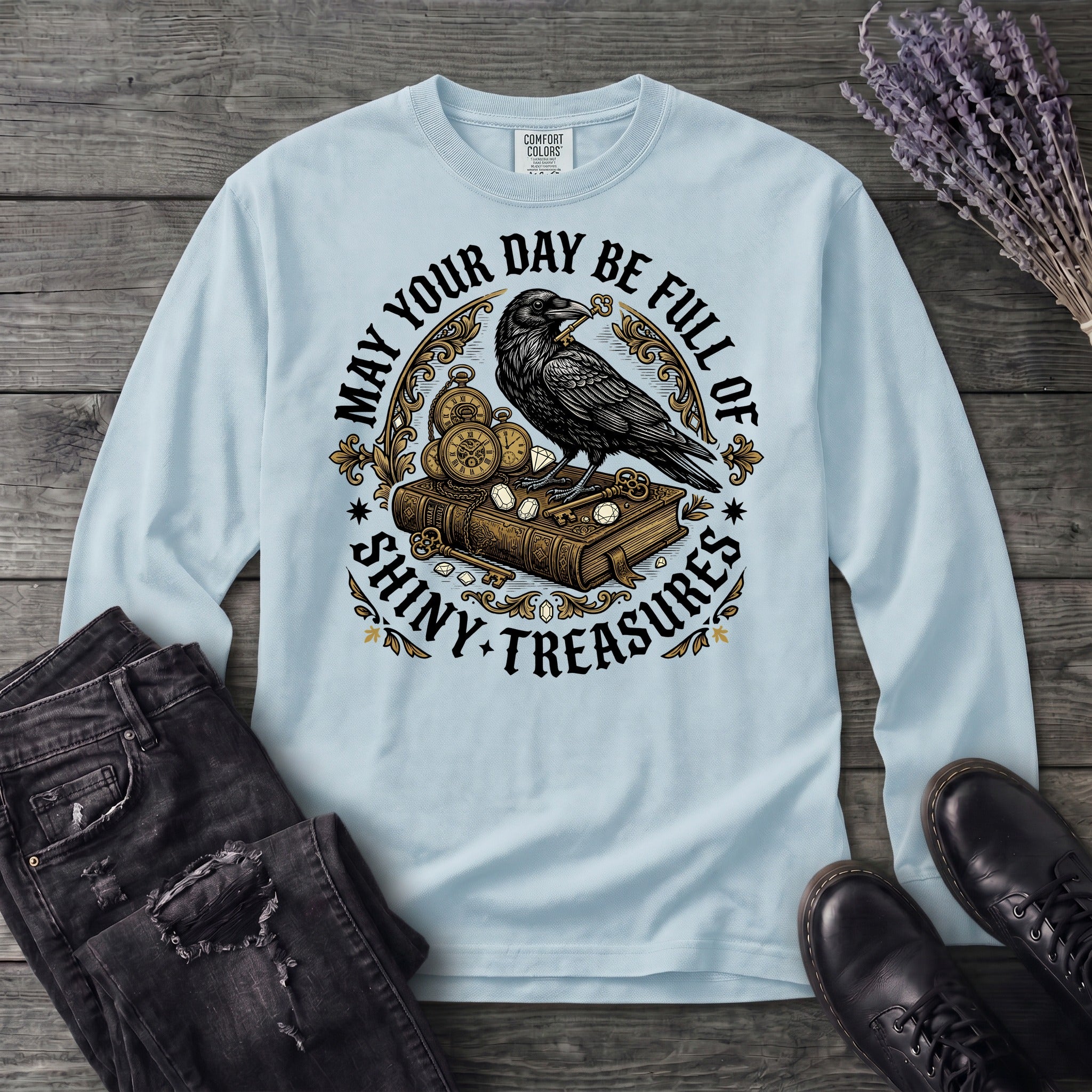Day Full Of Shiny Treasures Long Sleeve T-Shirt