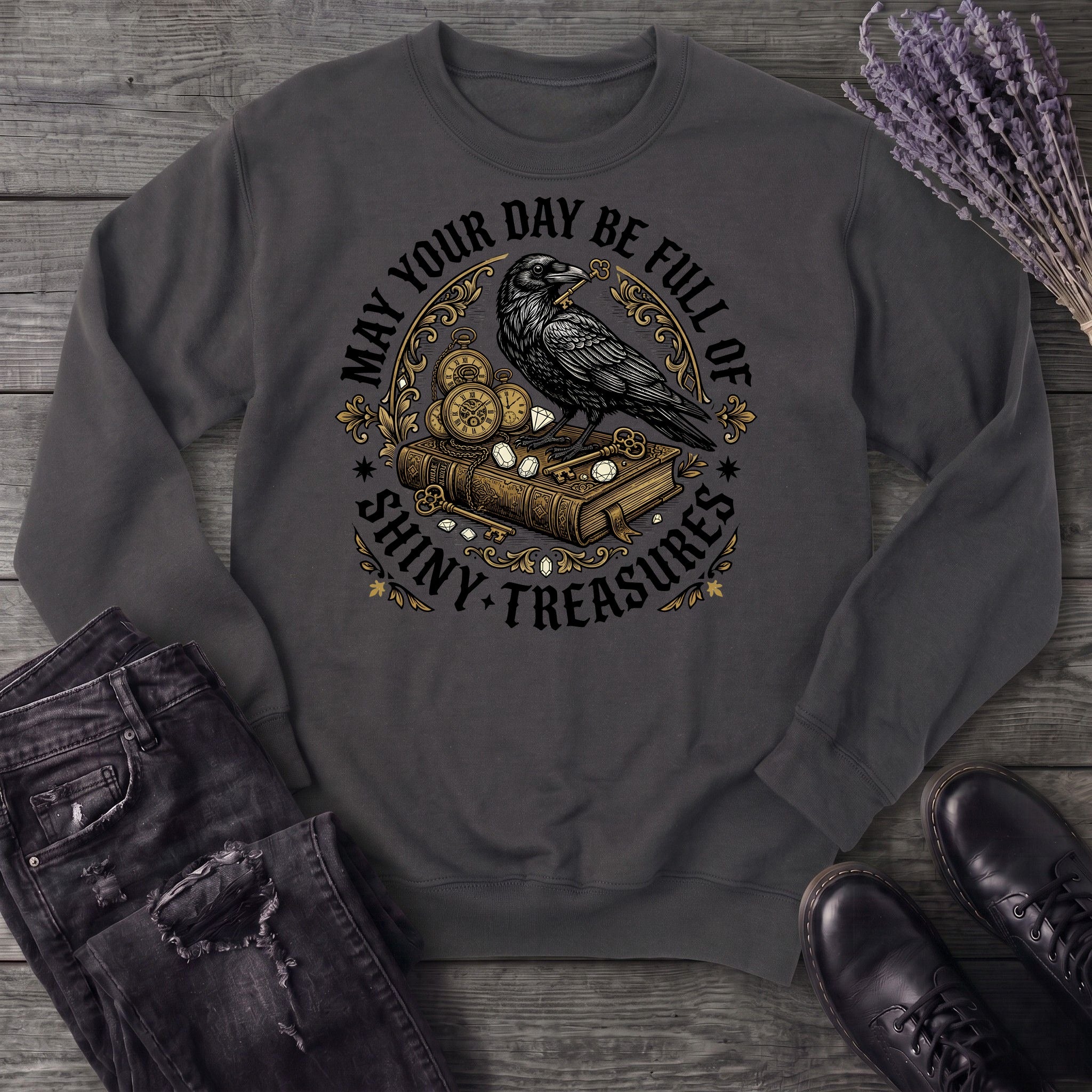 Day Full Of Shiny Treasures Sweatshirt