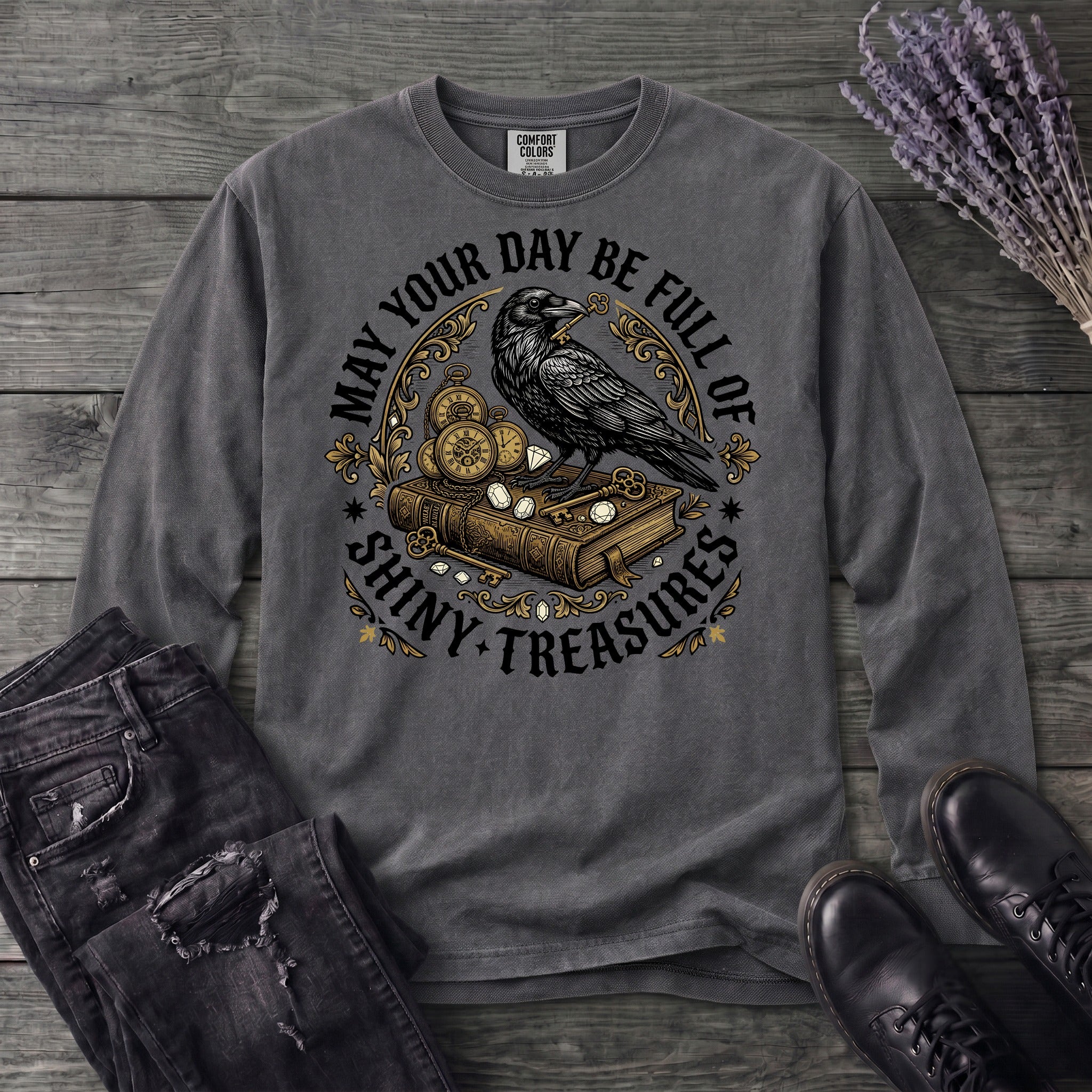 Day Full Of Shiny Treasures Long Sleeve T-Shirt