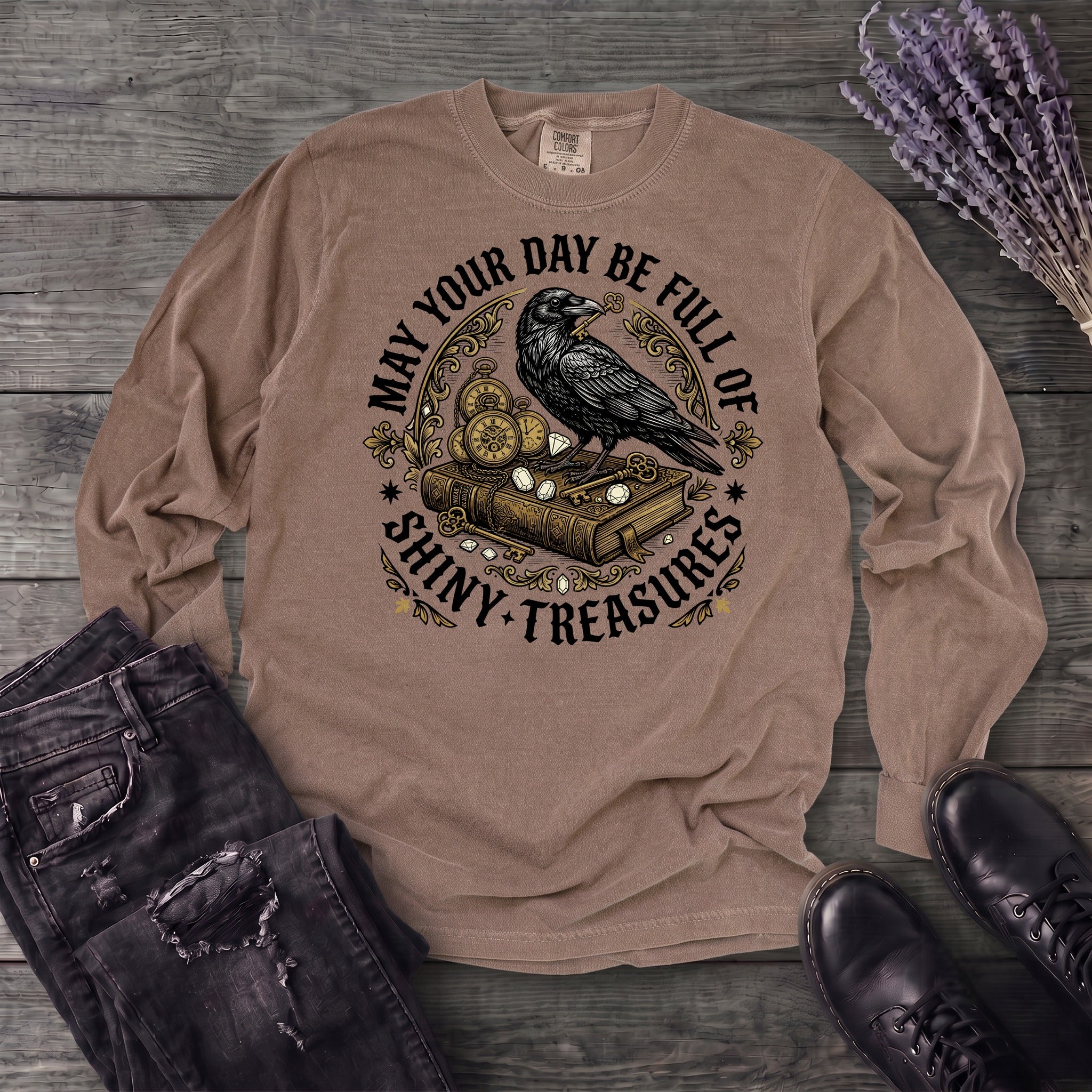 Day Full Of Shiny Treasures Long Sleeve T-Shirt