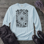 Flower Spiderweb Long Sleeve T-Shirt