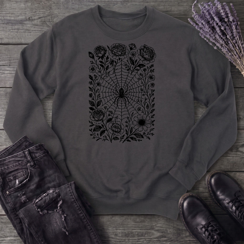 Flower Spiderweb Sweatshirt