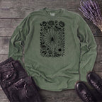 Flower Spiderweb Long Sleeve T-Shirt