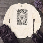 Flower Spiderweb Long Sleeve T-Shirt