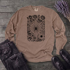 Flower Spiderweb Long Sleeve T-Shirt