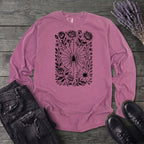 Flower Spiderweb Long Sleeve T-Shirt