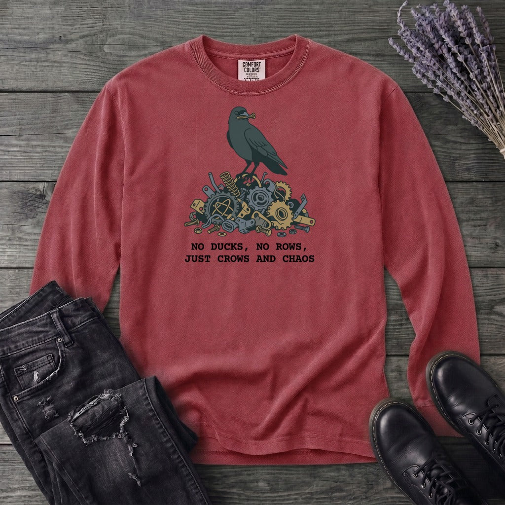 No Ducks No Rows Long Sleeve T-Shirt
