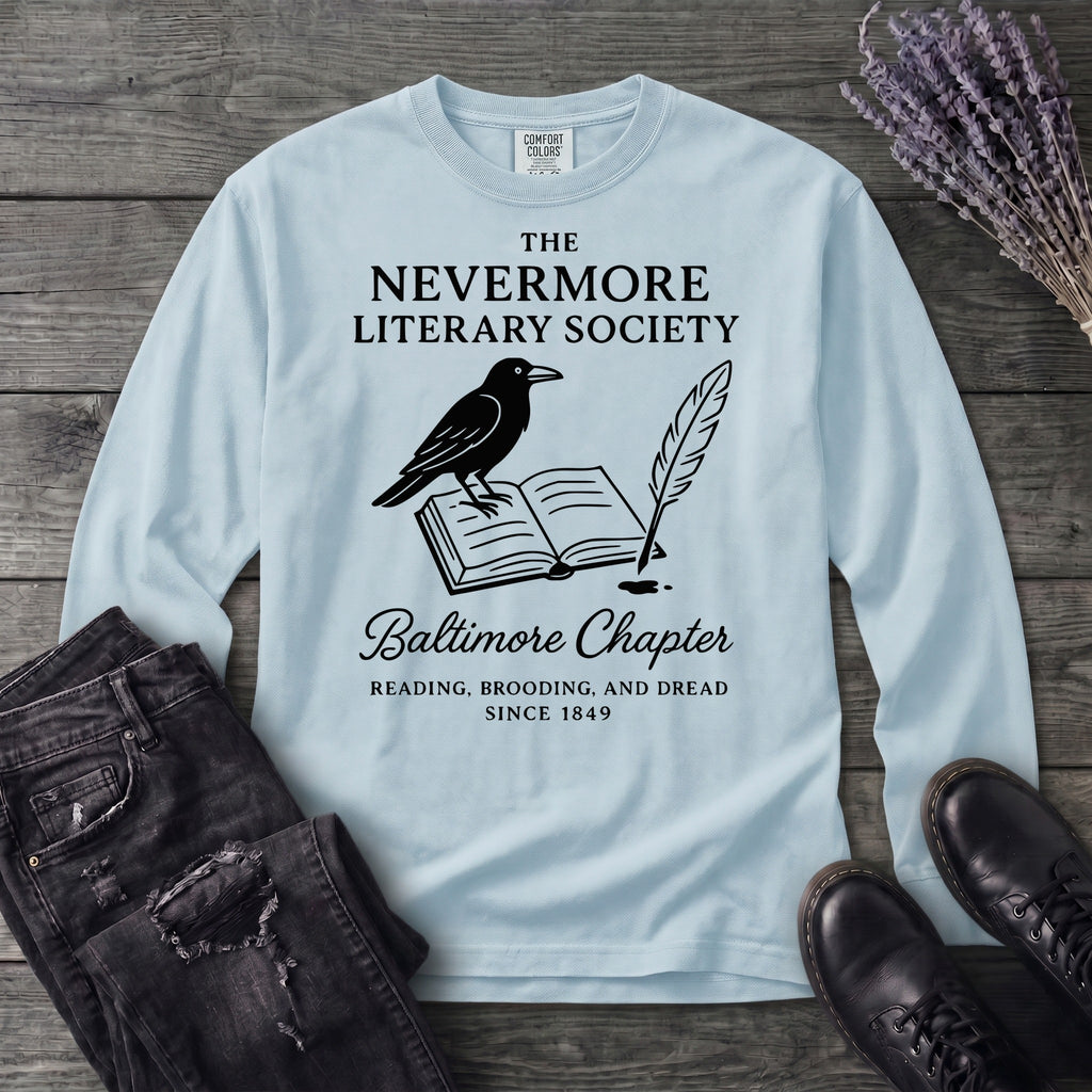 Nevermore Literary Society Long Sleeve T-Shirt