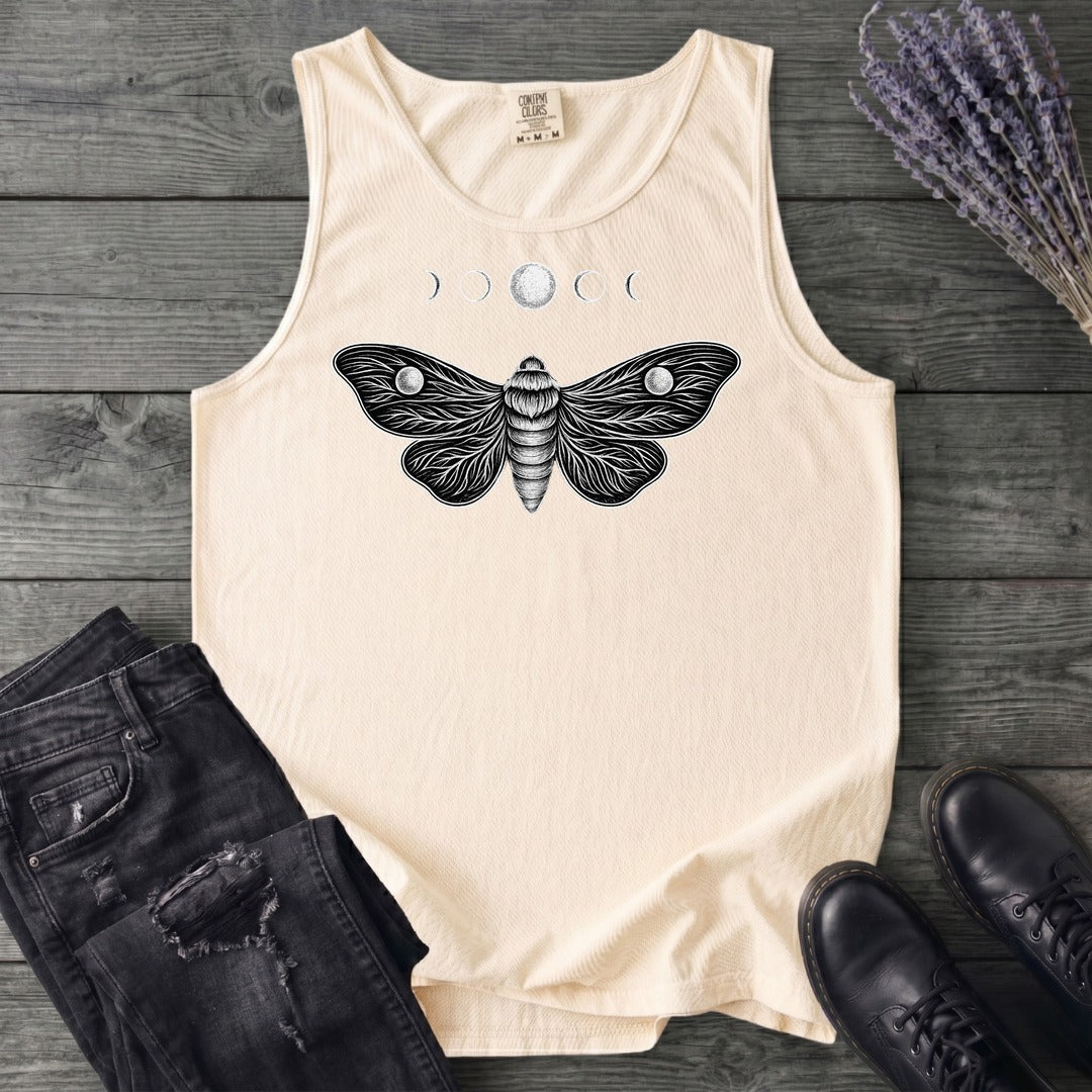 Moth Moon Tank Top