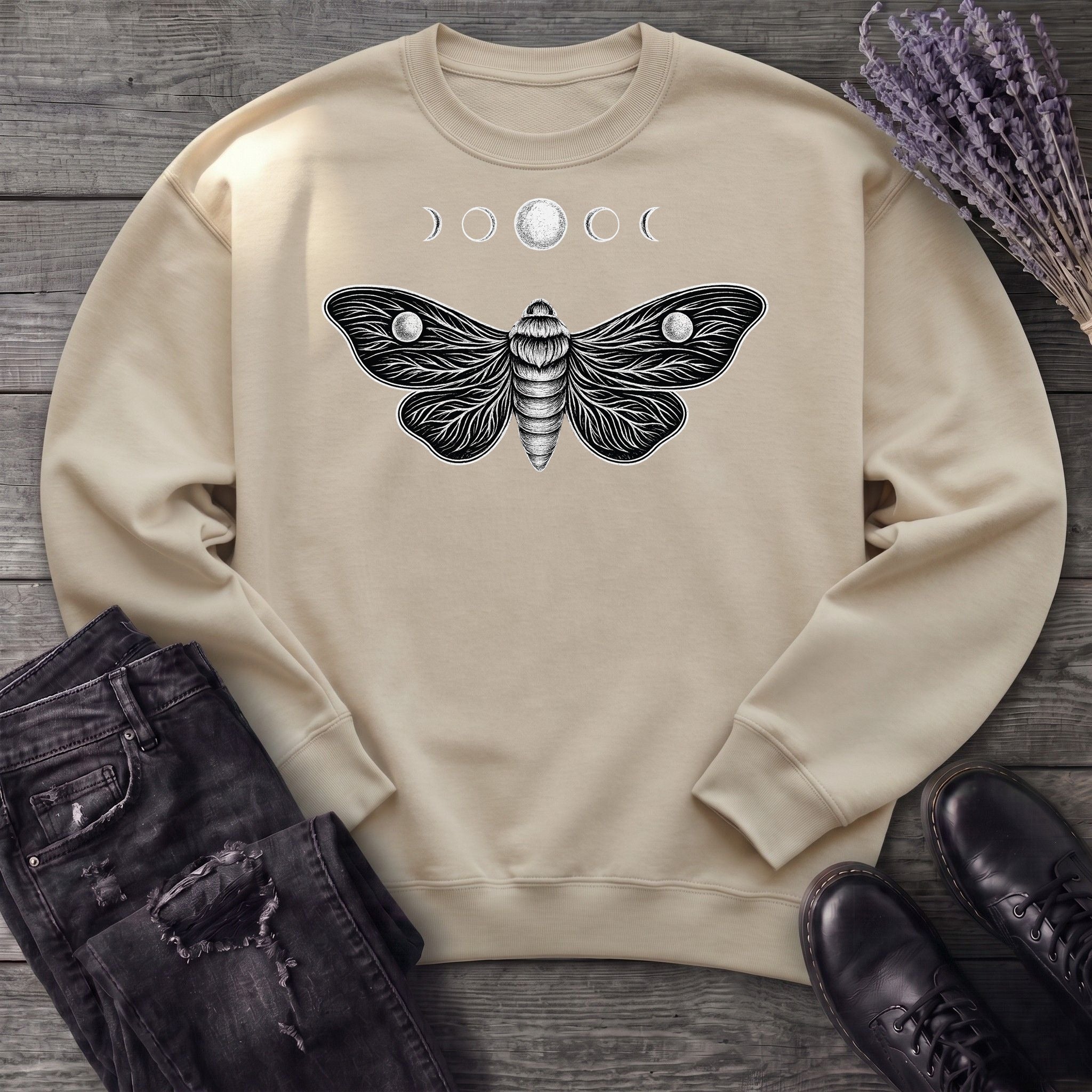 Moth Moon Sweatshirt