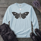 Moth Moon Long Sleeve T-Shirt