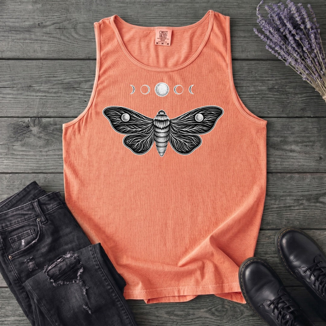 Moth Moon Tank Top