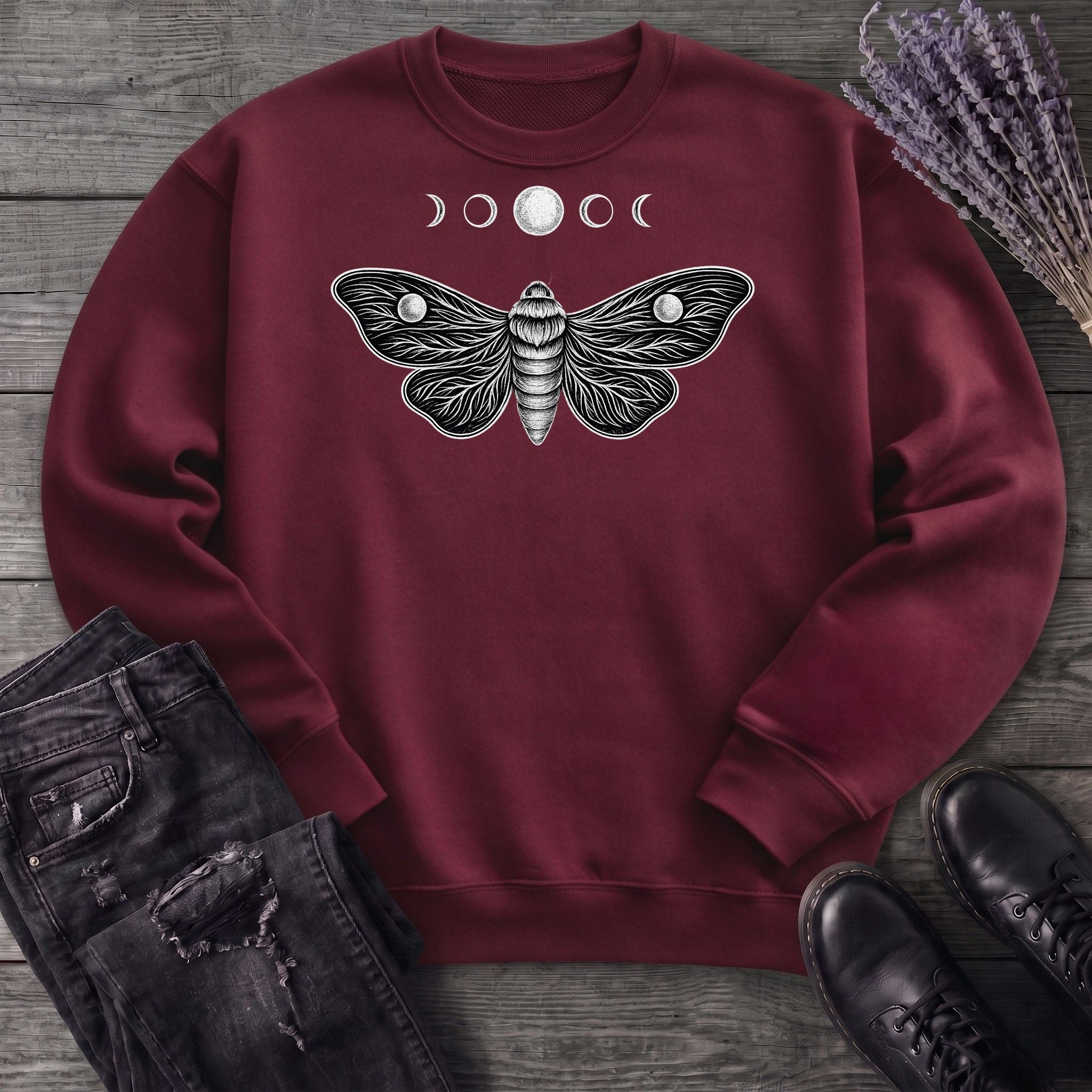 Moth Moon Sweatshirt