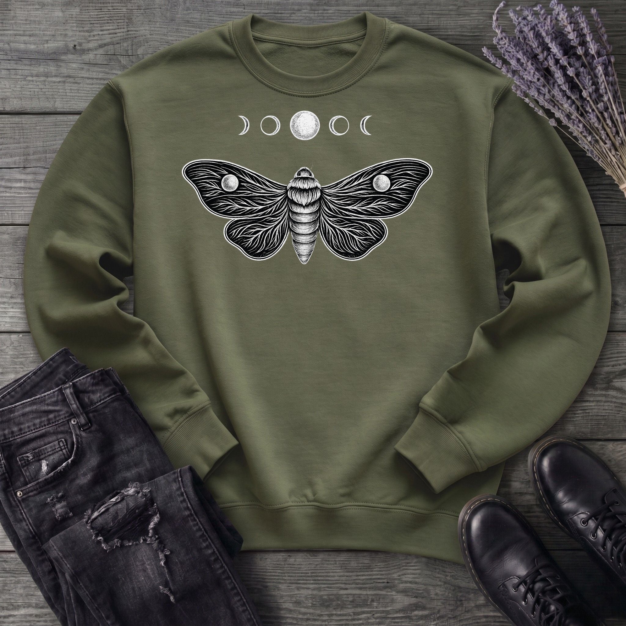 Moth Moon Sweatshirt