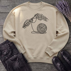 Skeleton Crochet Sweatshirt