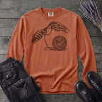 Skeleton Crochet Long Sleeve T-Shirt