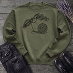 Skeleton Crochet Sweatshirt