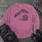 Skeleton Crochet Long Sleeve T-Shirt
