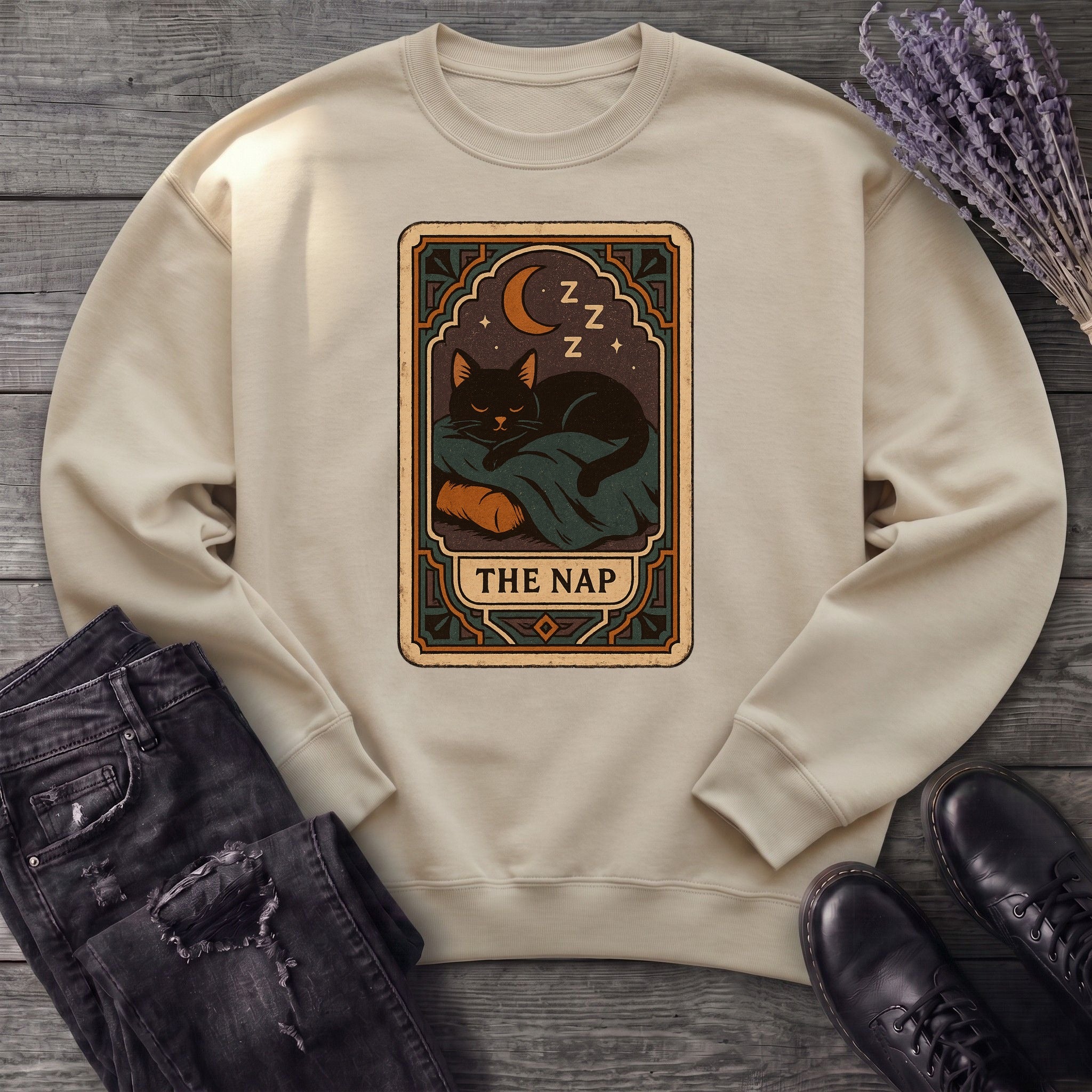 nap tarot card Sweatshirt
