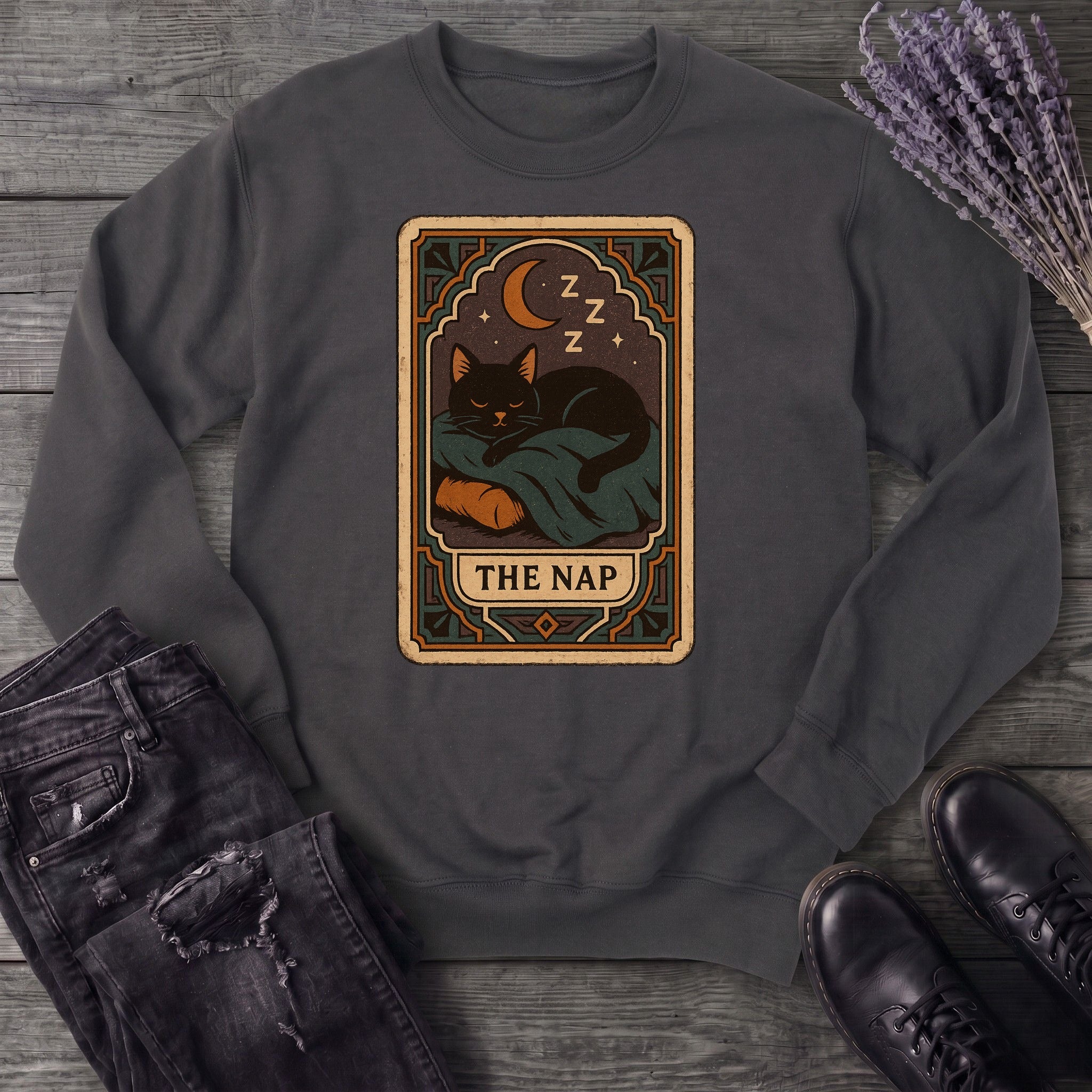 nap tarot card Sweatshirt