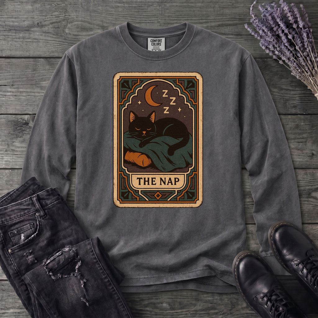 nap tarot card Long Sleeve T-Shirt