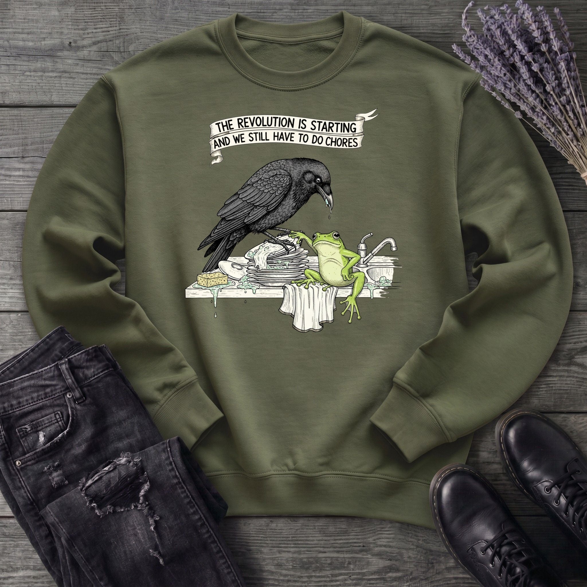Revolutionary Chores Sweatshirt