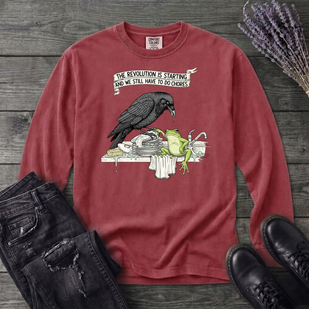 Revolutionary Chores Long Sleeve T-Shirt