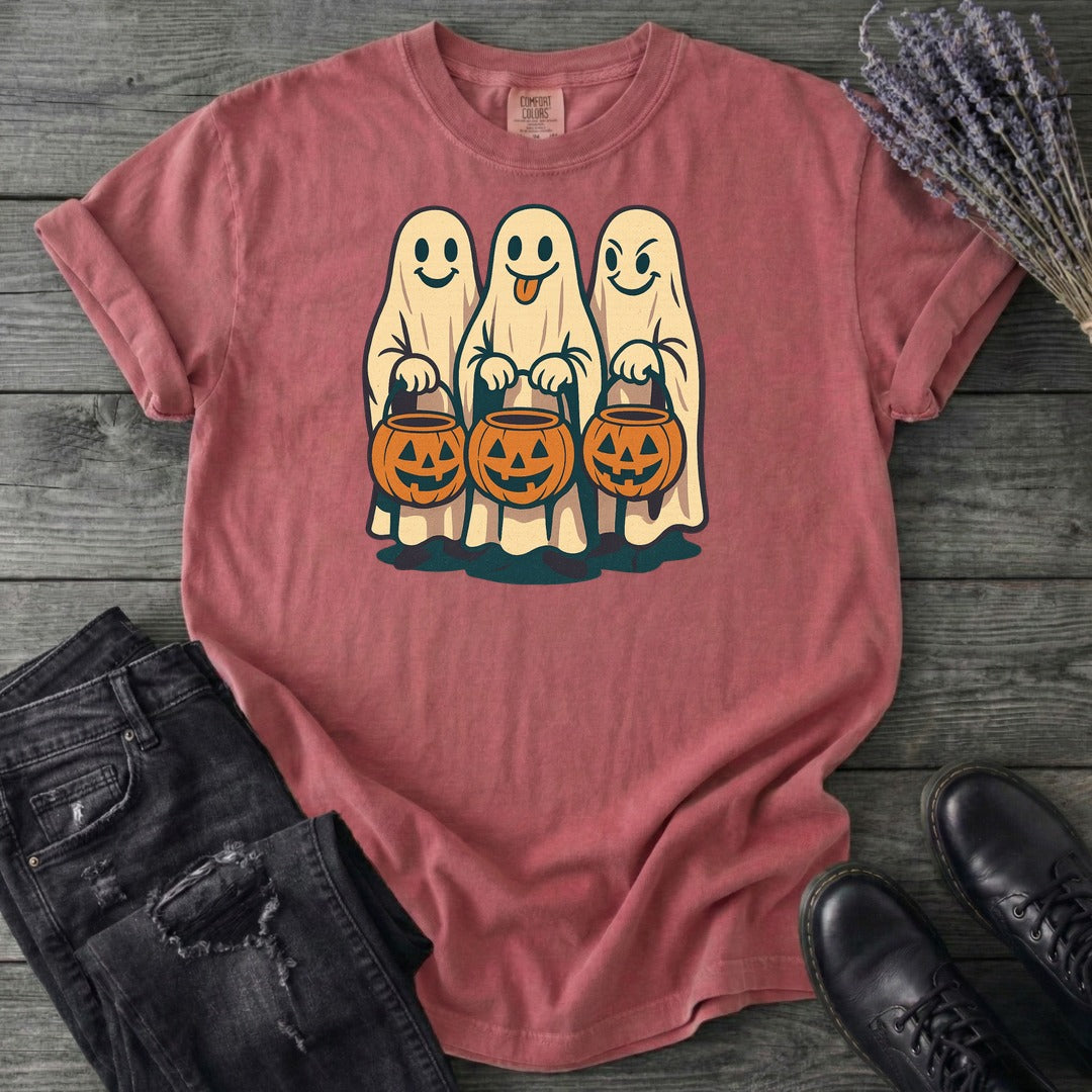 Trick Or Treat Ghosts T-Shirt