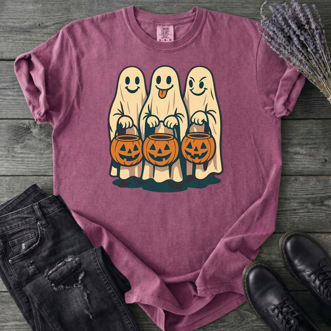 Trick Or Treat Ghosts T-Shirt