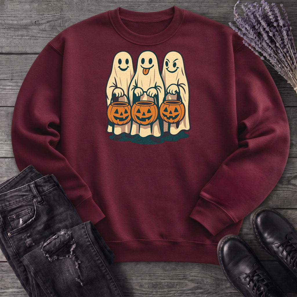 Trick Or Treat Ghosts Sweatshirt