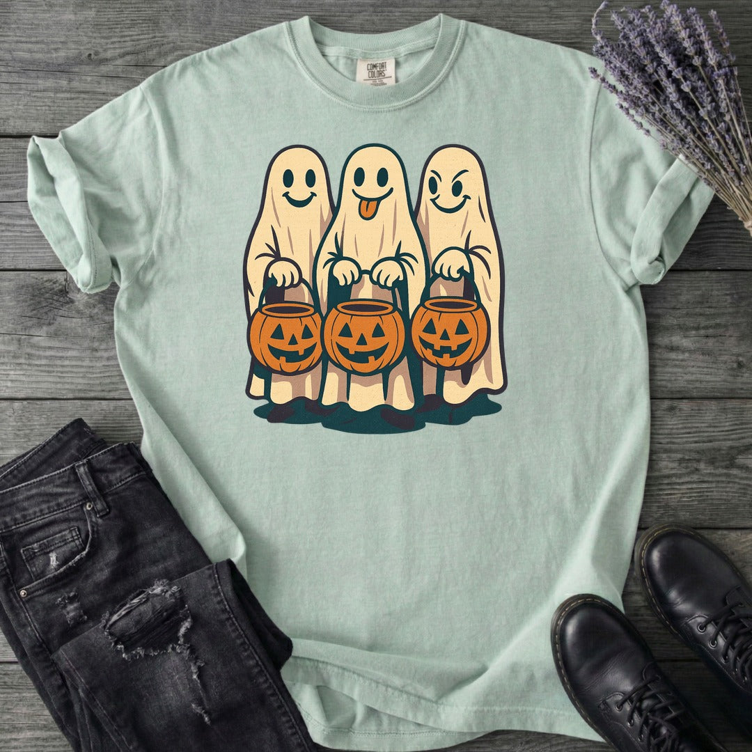Trick Or Treat Ghosts T-Shirt