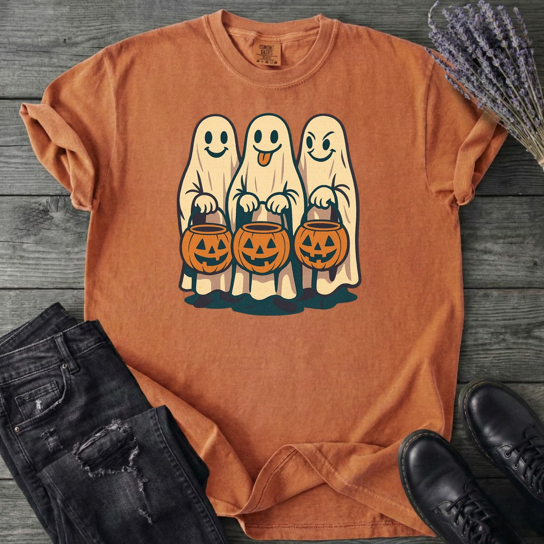Trick Or Treat Ghosts T-Shirt