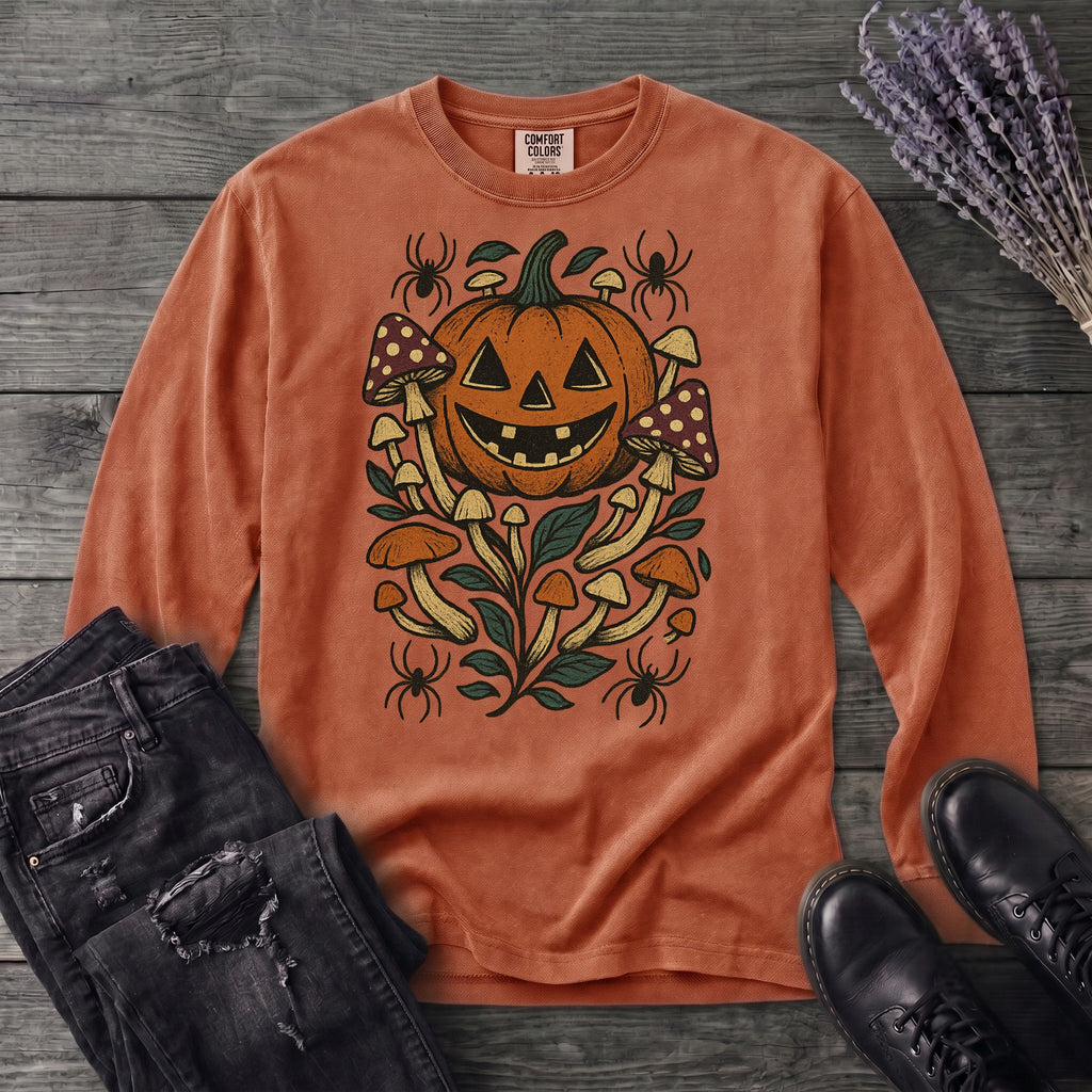 Jack O Lantern Goblincore Long Sleeve T-Shirt