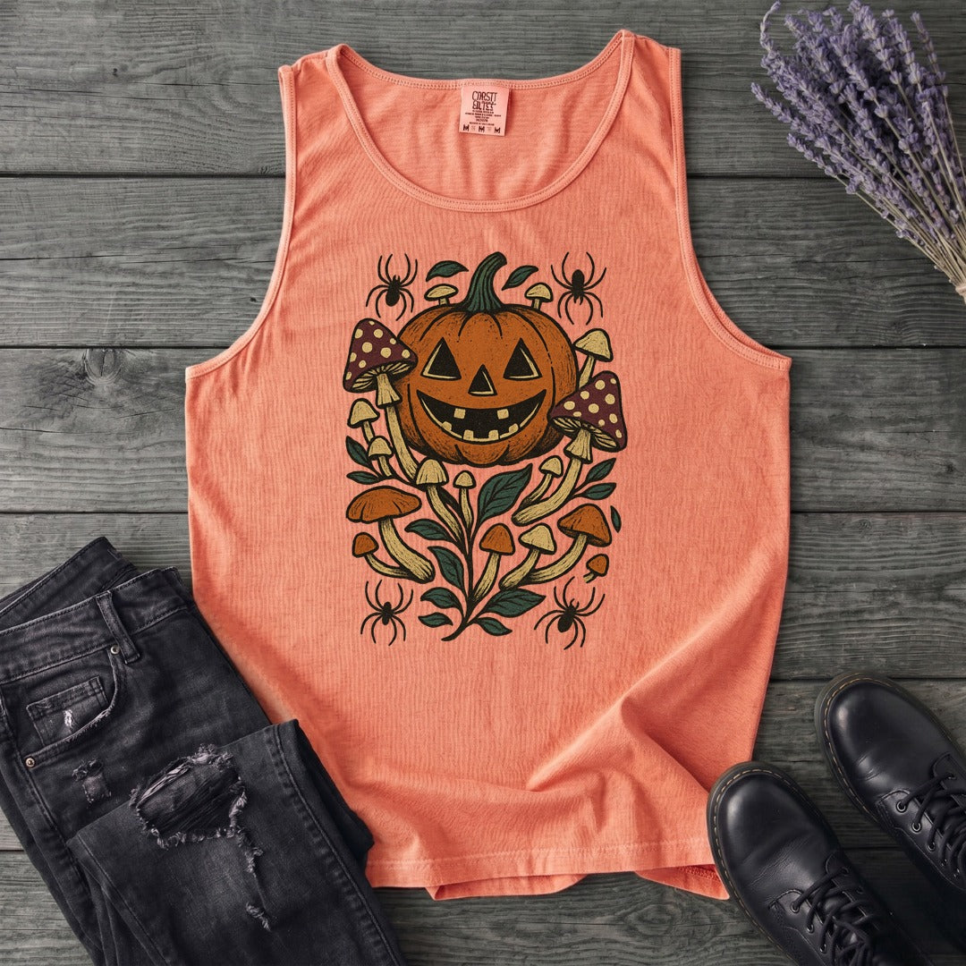 Jack O Lantern Goblincore Tank Top